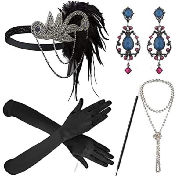 1920s Great Gatsby Accessories Set for Women M29